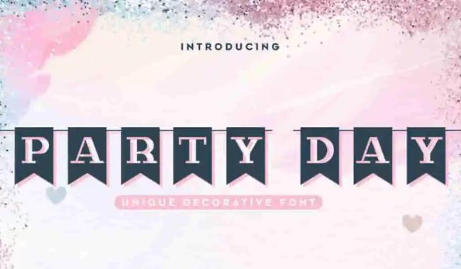 happy birthday font