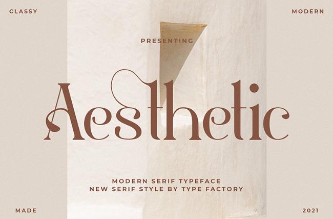 retro font