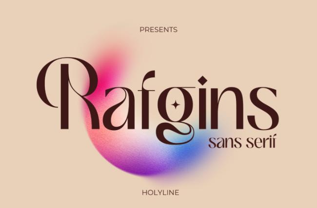 retro font