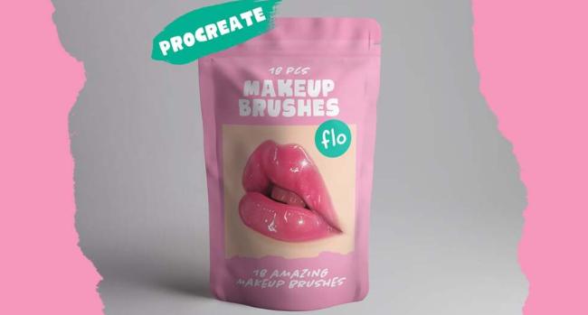 makeup brush procreate