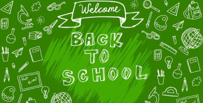 back to school banner