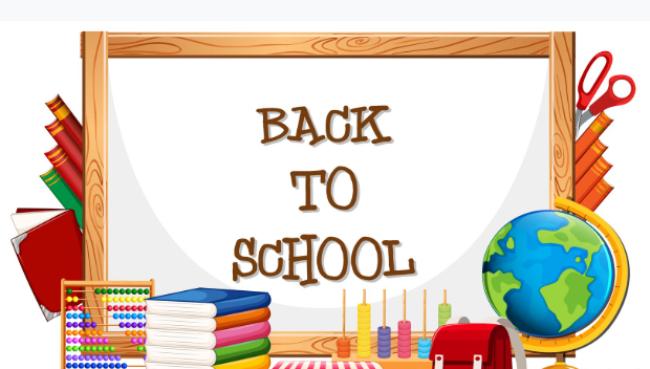 back to school banner