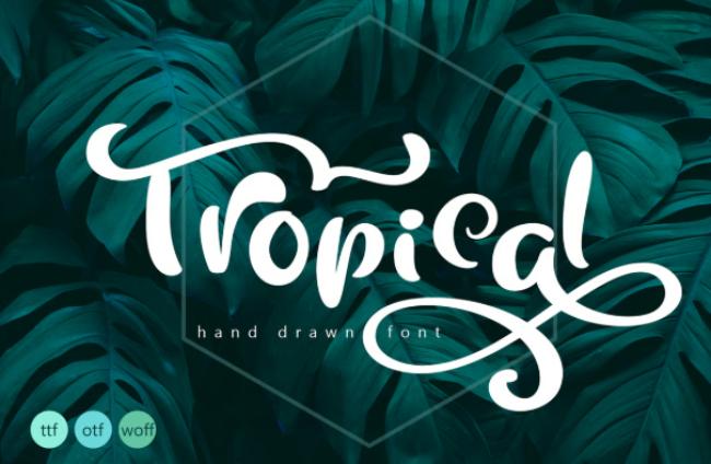 caribbean font