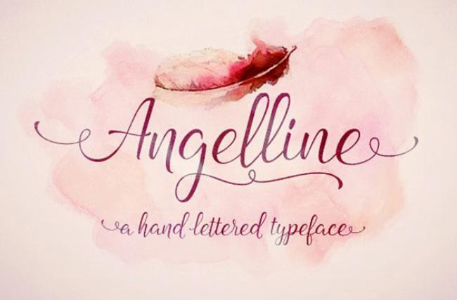angel font