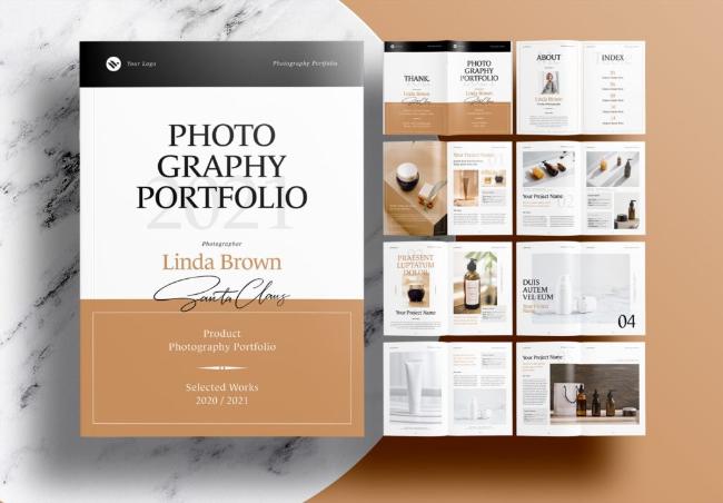 photography portfolio layout template