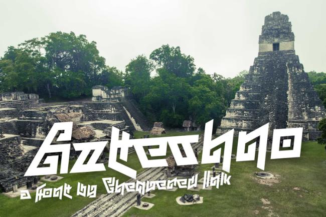 aztec font