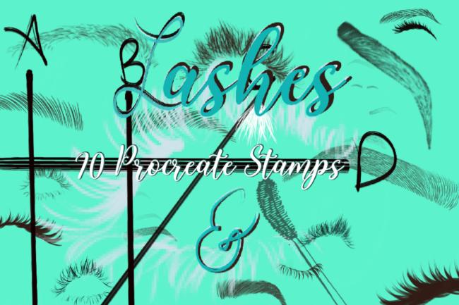makeup brush procreate