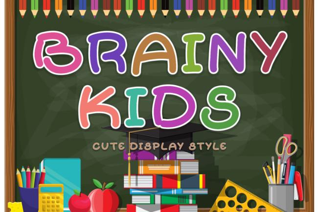 back to school font