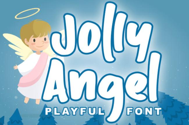 angel font