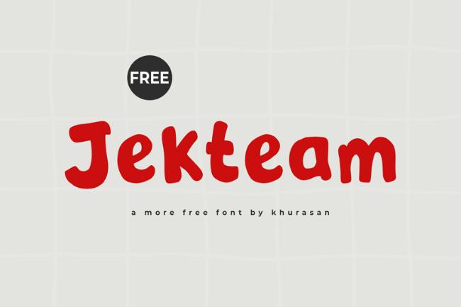 Jekteam font