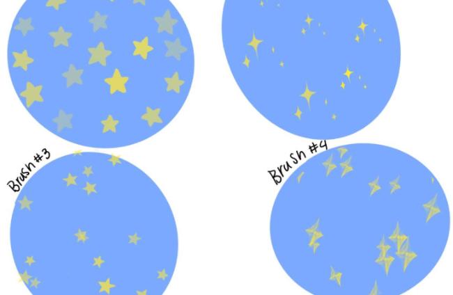 Procreate star brush