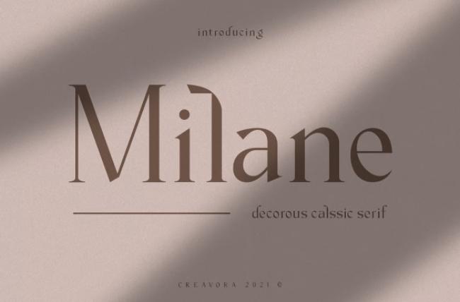 italian font