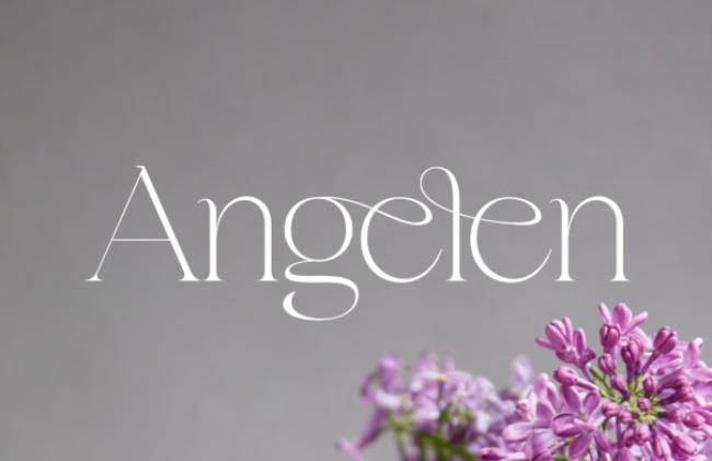 angel font