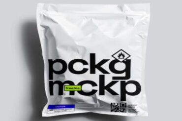 Plastic Pouch Mockup