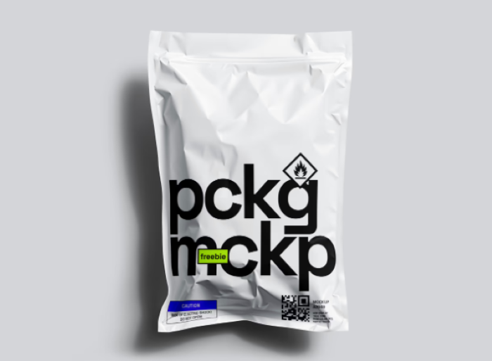 Plastic Pouch Mockup