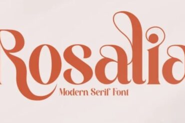 rosalia font