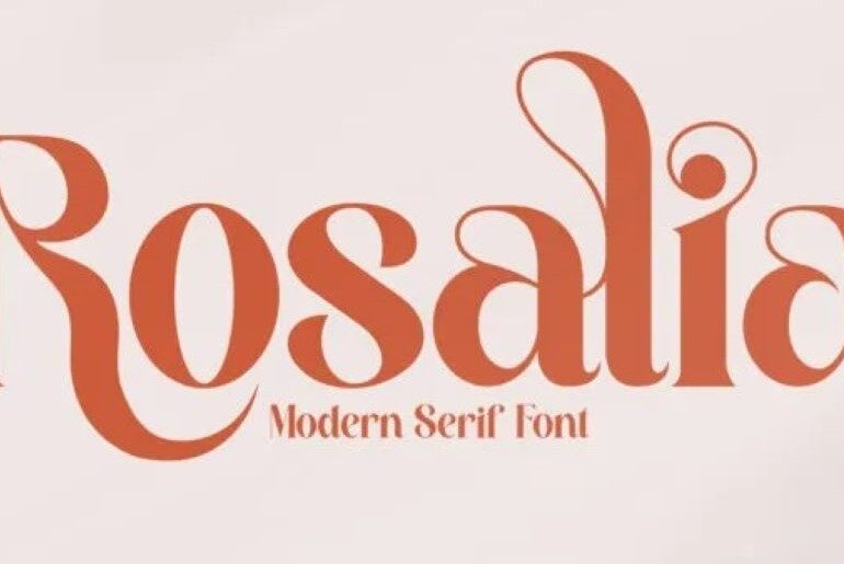 rosalia font