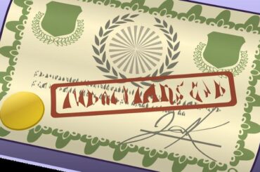 Certificate Font