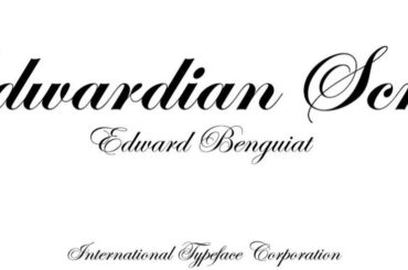 edwardian script font