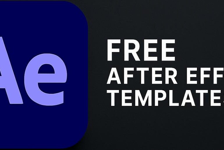 free after effects template