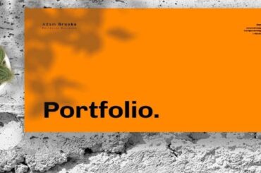 indesign portfolio templates