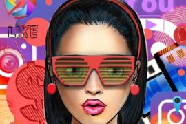 instagram post and story template