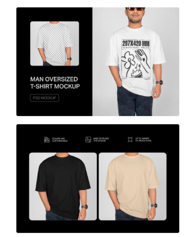 free t-shirt mockup