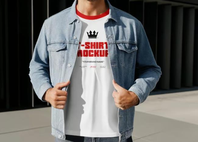 free t-shirt mockup