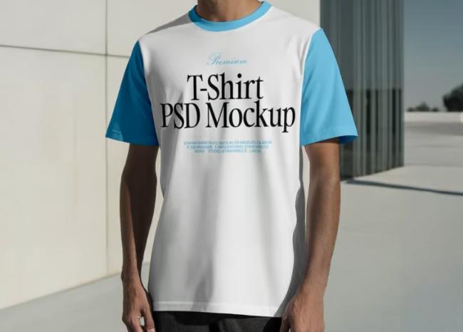 free t-shirt mockup