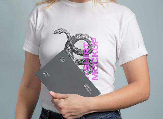 free t-shirt mockup