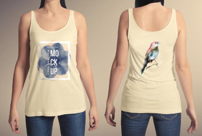 free t-shirt mockup
