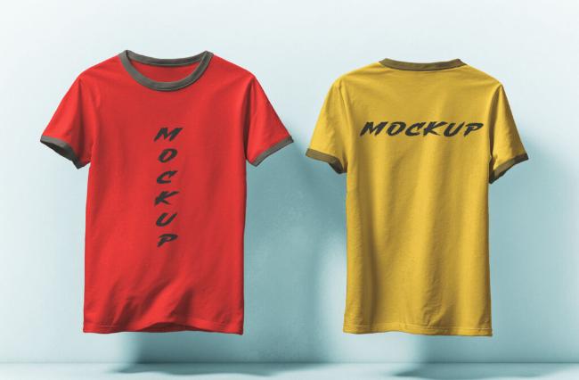 free t-shirt mockup