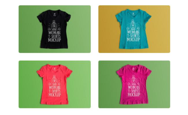 free t-shirt mockup