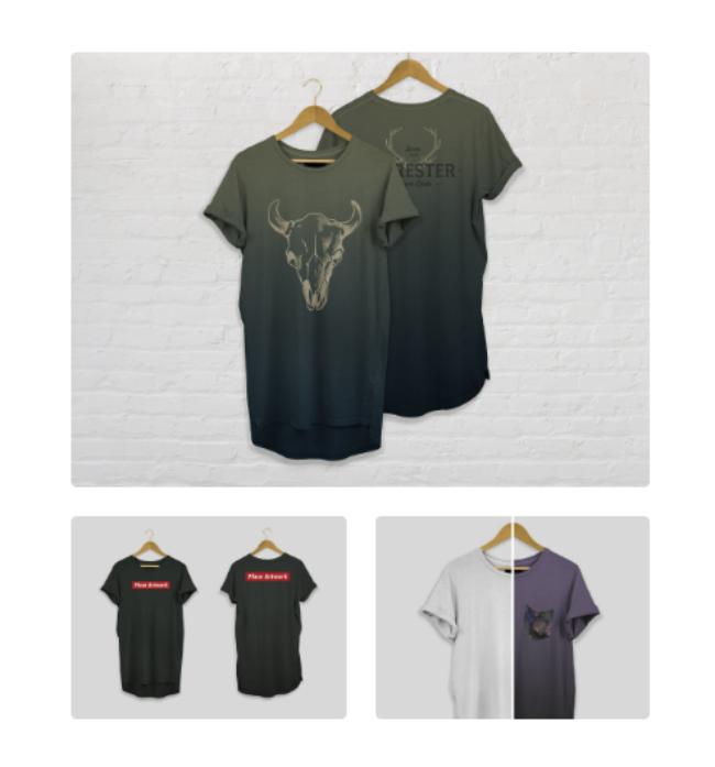 free t-shirt mockup