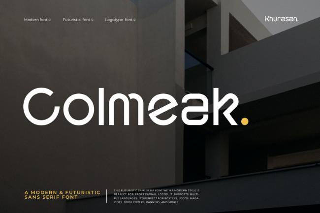 Colmeak font