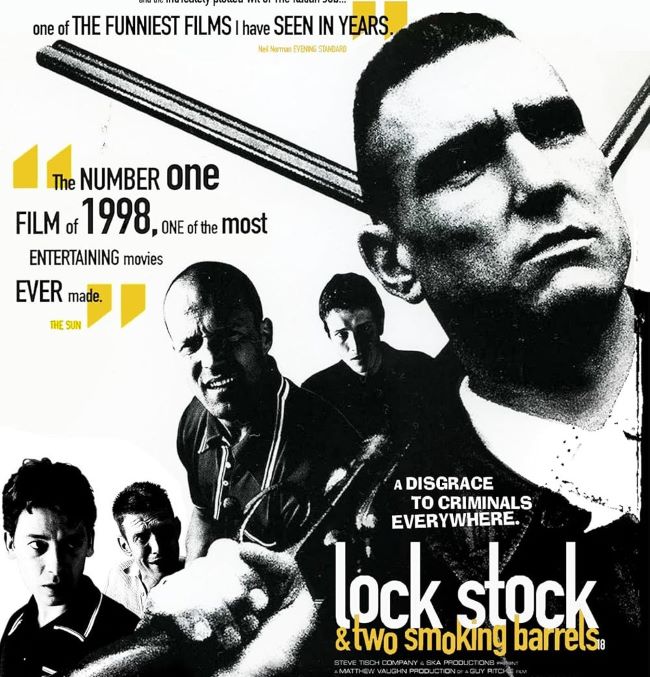 Lock, Stock and Two Smoking Barrels Font