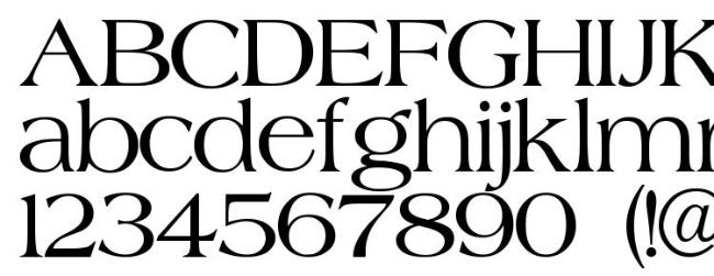 merida font
