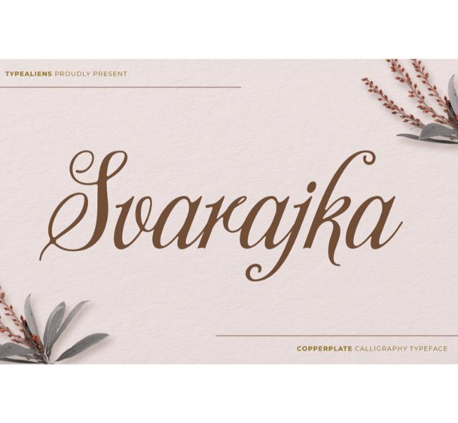 Svarajka Font