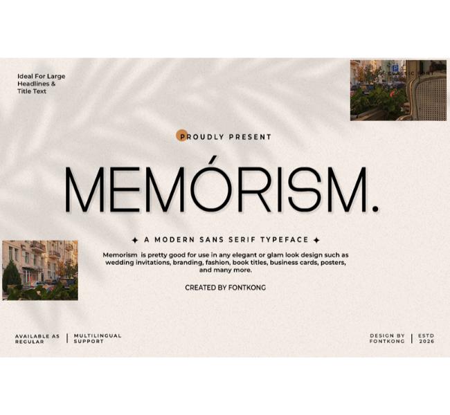 Memorism Font