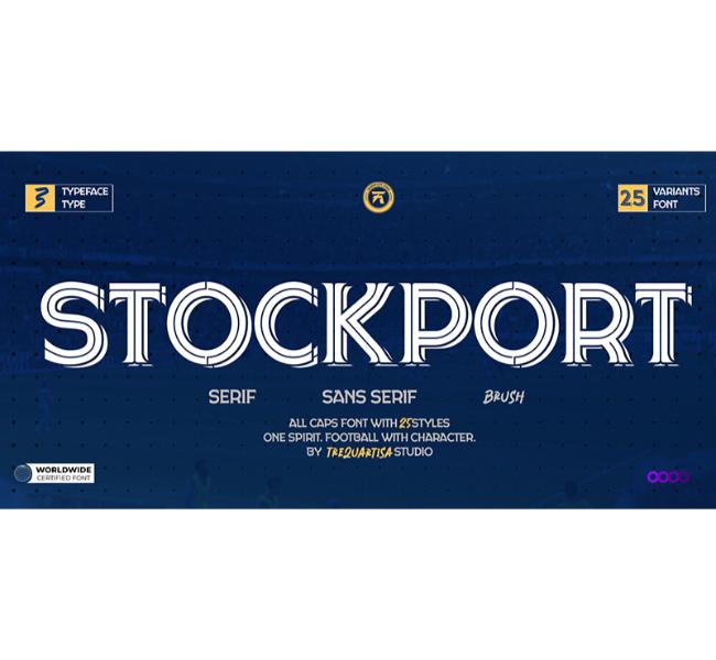 Stockport Serif Font