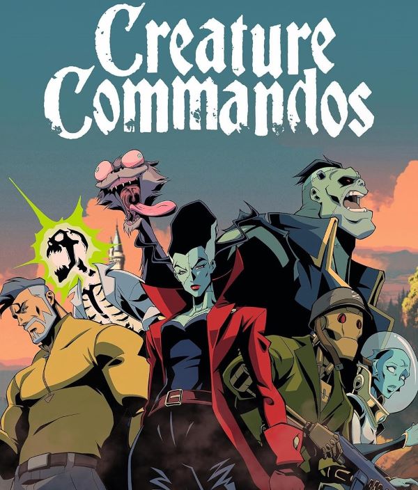 Creature Commandos Font