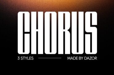 chorus font