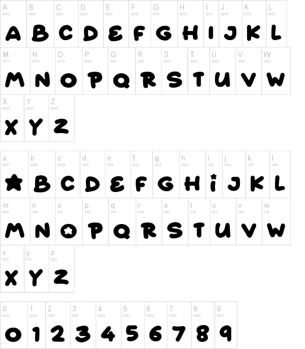 Starborn Font
