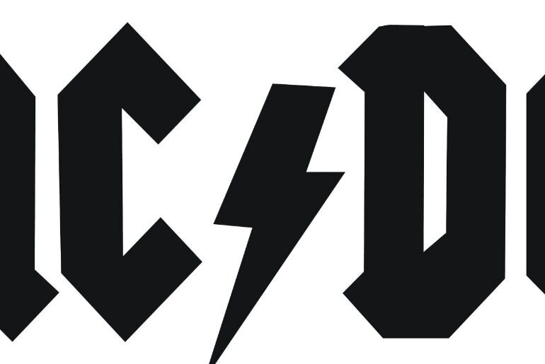 AC DC font