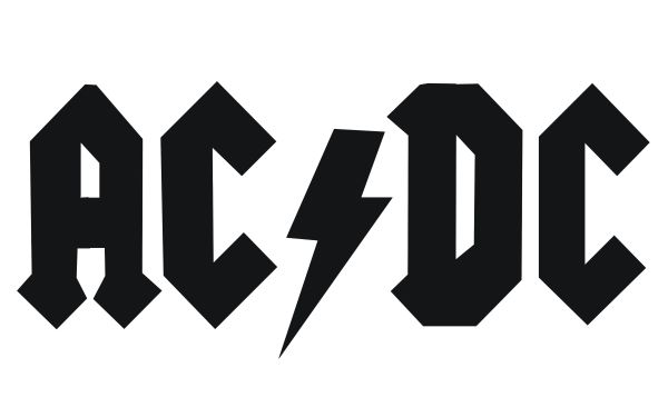 AC DC font