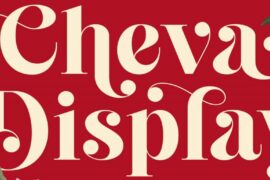 Cheva Display Font