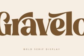 Gravelo font