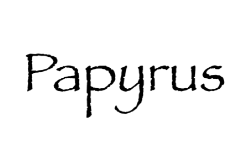 Papyrus Font