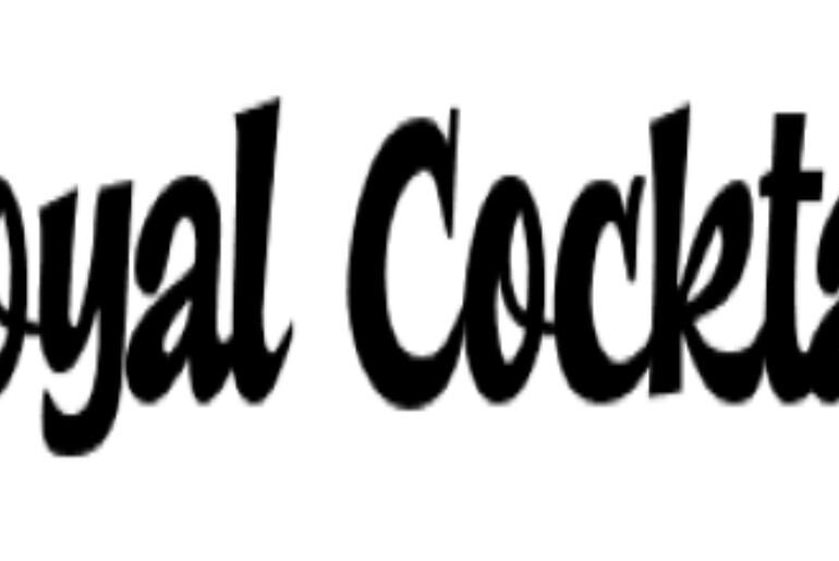 Royal Cocktail font