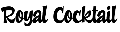 Royal Cocktail font